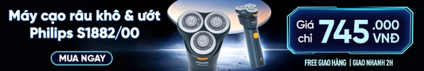 Máy cạo râu khô và ướt Philips S1882/00