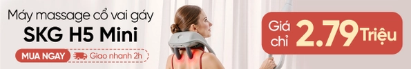 Máy massage cổ vai gáy SKG H5 Mini
