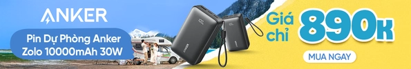 Pin sạc dự phòng Anker Zolo A110J 10000mAh 30W 2C1A