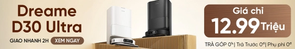 Robot hút bụi lau sàn Dreame D30 Ultra