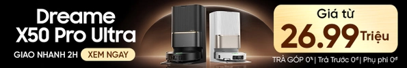 Robot hút bụi lau sàn chuyên dụng Dreame X50 Pro Ultra