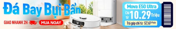 Robot hút bụi lau nhà Mova E50 Ultra