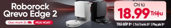 Robot hút bụi lau nhà Roborock Qrevo Edge 2