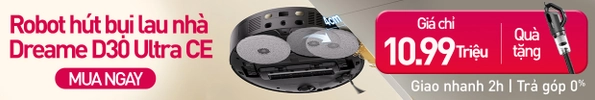 Robot hút bụi lau sàn Dreame D30 Ultra CE