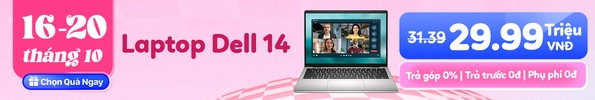 Laptop Dell 14 DC14250 DC4C5375W1 - Bảo hành 2 năm