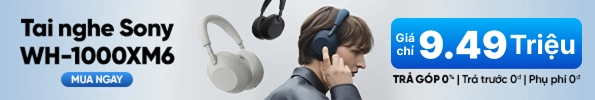 Tai nghe Bluetooth chụp tai Sony WH-1000XM6