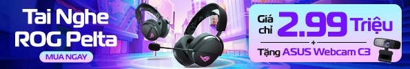 Tai nghe không dây ROG Pelta Wireless Headset