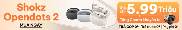 Tai nghe không dây thể thao Shokz OpenDots 2 (E320)