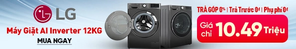 Máy giặt LG cửa ngang 12kg 2023 (FV1412S3B)