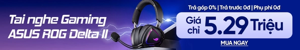 Tai nghe chụp tai Gaming ASUS ROG Delta II