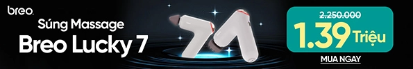 Súng Massage Breo Lucky 7