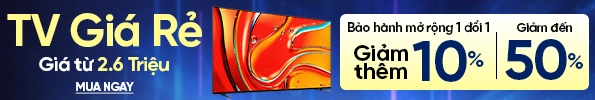 Bảo hành mở rộng giảm thêm 10%