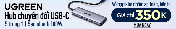 CỔNG CHUYỂN ĐỔI UGREEN USB-C HUB 5 IN 1 CM478 15495