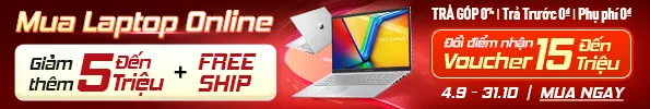 Voucher mua laptop