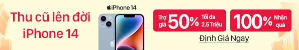 iPhone 14 thu cũ trợ 2tr5