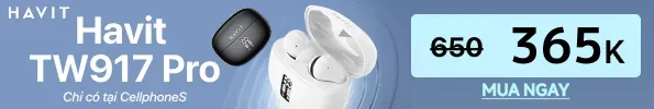Tai nghe Bluetooth True Wireless Havit TW917 Pro