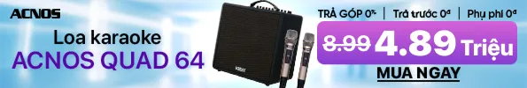 Loa karaoke xách tay ACNOS QUAD 64