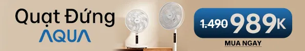 04/2024 - Quạt đứng AQUA AQS-FED3501R(W)-VN
