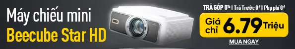 Máy chiếu mini Beecube Star HD (bản không Dolly Atmos)