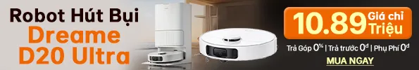 Robot hút bụi lau sàn Dreame D20 Ultra