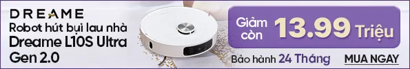 03/2025 - Robot hút bụi lau nhà tự động làm sạch Dreame L10S Ultra Gen 2.0