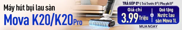 Máy hút bụi lau sàn khô và ướt đa năng Mova K20
