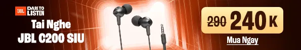 Tai nghe nhét tai JBL C200 SIU