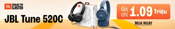 Tai nghe chụp tai có dây JBL Tune 520C