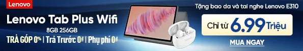 Máy tính bảng Lenovo Tab Plus Wifi 8GB 256GB ZADX0130VN - Kèm bao da