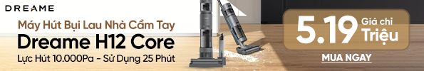 Máy hút bụi lau nhà cầm tay Dreame H12 Core