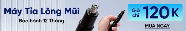03/2025 - máy tỉa lông mũi