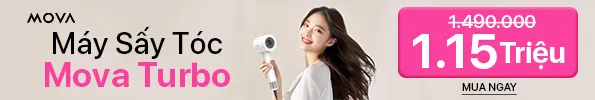 05/2025 - Máy sấy tóc tốc độ cao Mova Turbo