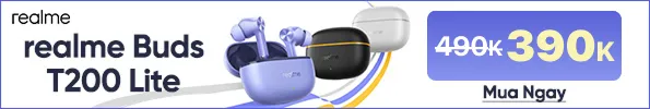 04/2025 - Tai nghe Bluetooth True Wireless Realme Buds T200 Lite