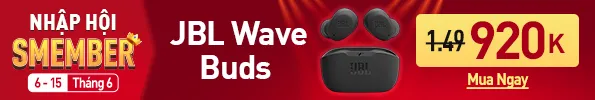 Tai nghe Bluetooth True Wireless JBL Wave Buds - Chỉ có tại Cellphone S