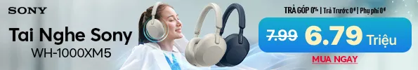 05/2025 - Tai nghe Bluetooth chụp tai Sony WH-1000XM5
