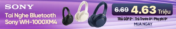 Tai nghe Bluetooth chụp tai Sony WH-1000XM4