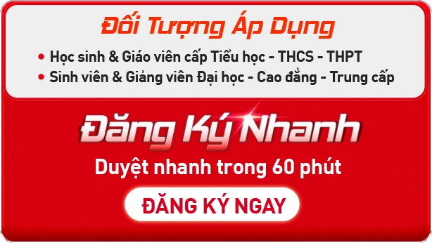 Đăng ký ưu đãi Back to school Mobile