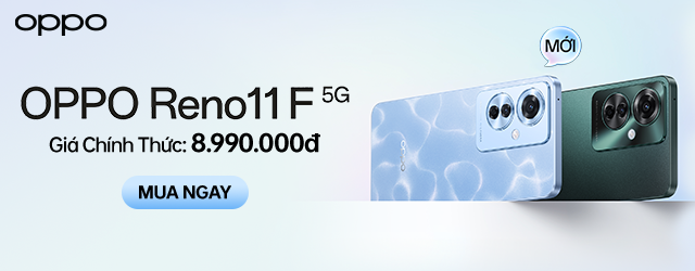 OPPO Reno11 F màu mới, săn deal giá rẻ kèm quà hấp dẫn