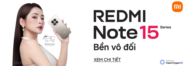 Redmi Note 15 Series bền bỉ đỉnh cao