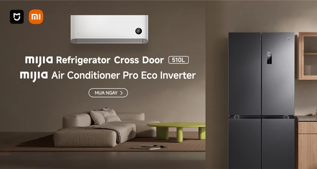 Mở bán máy lạnh + tủ lạnh xiaomi 2025 giá cực hấp dẫn