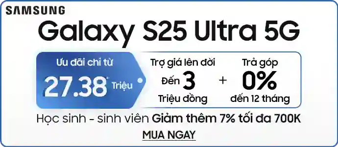 Galaxy S25<br /> Giá tốt chốt ngay