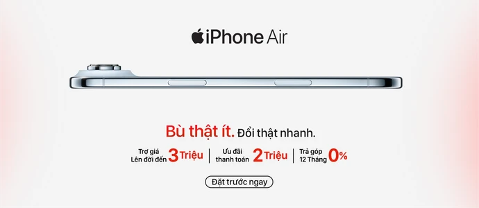 IPHONE AIR<br />Đặt trước ngay