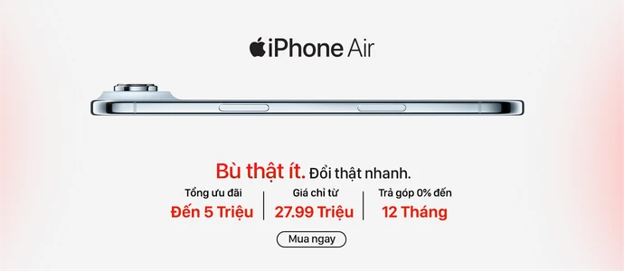 IPHONE AIR<br />Mua ngay
