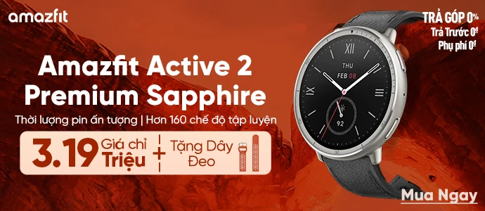 AMAZFIT ACTIVE 2<br>Phiên bản cao cấp