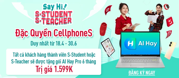 ĐĂNG KÝ S-EDU<br> Nhận ngay gói Ai Hay