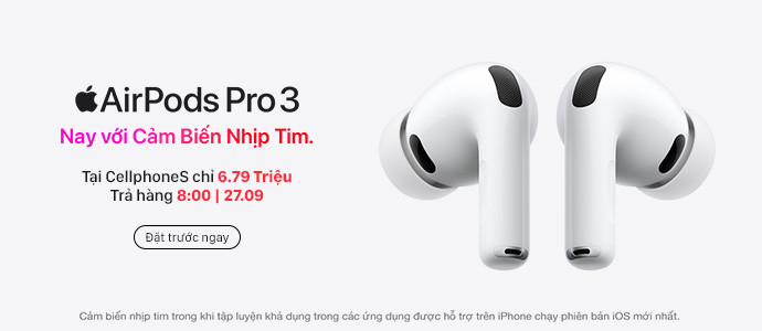 AIRPODS PRO 3 <br /> Đặt trước ngay