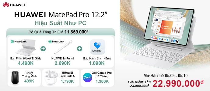 HUAWEI MATEPAD PRO<br />Mở bán siêu ưu đãi