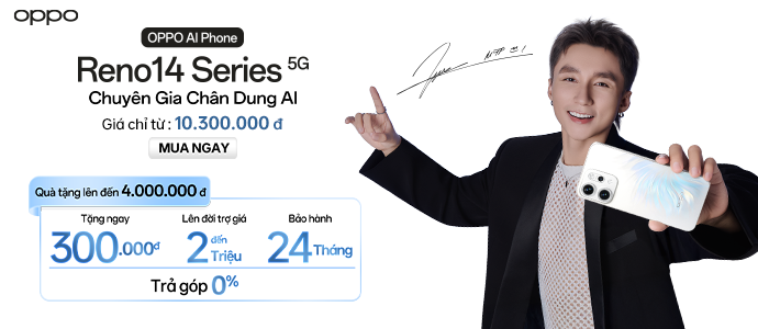 OPPO RENO14<br />Mua ngay