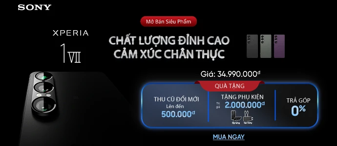 SONY XPERIA 1 VII<br />Chất lượng đỉnh cao