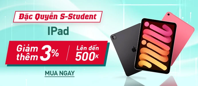 ƯU ĐÃI SINH VIÊN - IPAD